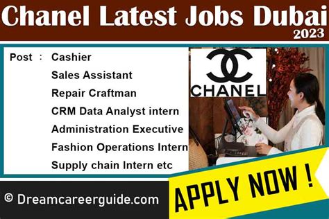 chanel careers usa|Chanel job openings.